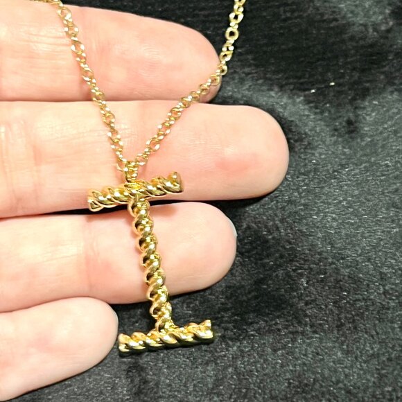 SUGAR FIX by Baublebar Initial Necklaces - Nickel Free - F, I, Q, U, W - Picture 11 of 15